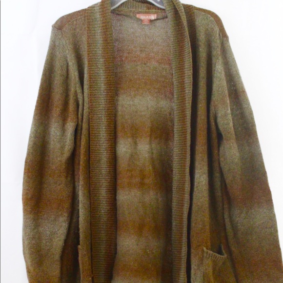 White Stag Sweaters - Green Cardigan